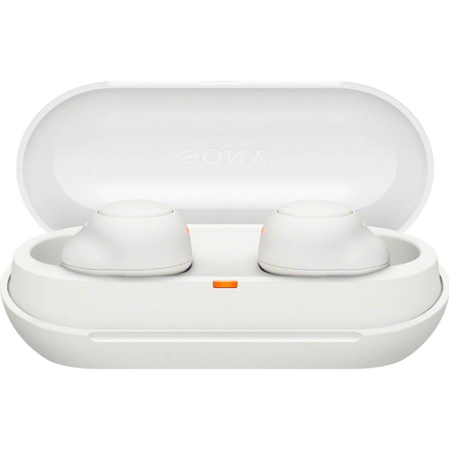 Casti Stereo Sony WFC500B, True Wireless, Microfon, Bluetooth, IPX4, Autonomie 10 ore (Alb) fotografia produsului
