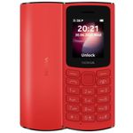 Telefon mobil Nokia 105, Dual Sim, 4G (Rosu) fotografia produsului