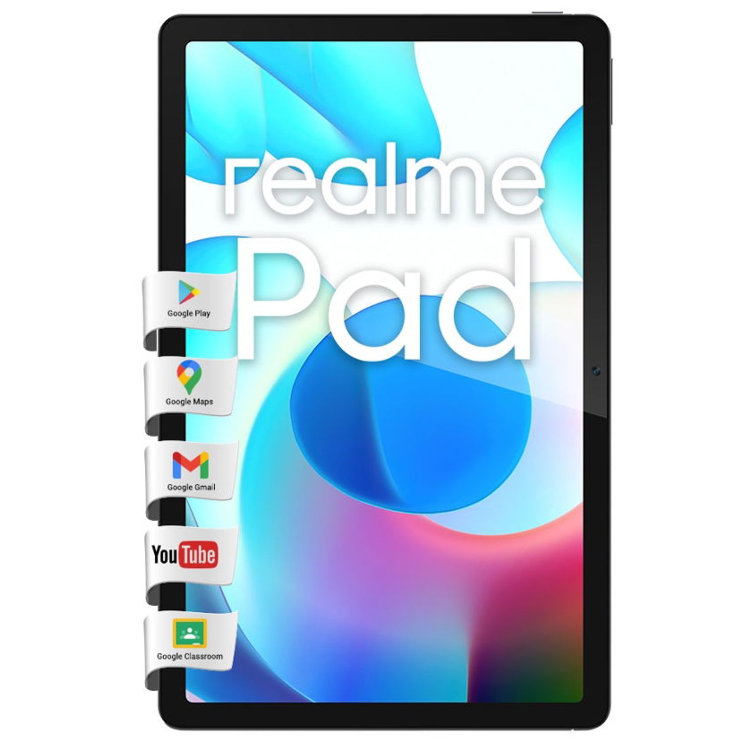 Tableta Realme Pad, Procesor MediaTek helio G80 Octa Core, Ecran IPS LCD Capacitive multitouch 10.4", 6GB RAM, - 6941399062412 fotografia produsului