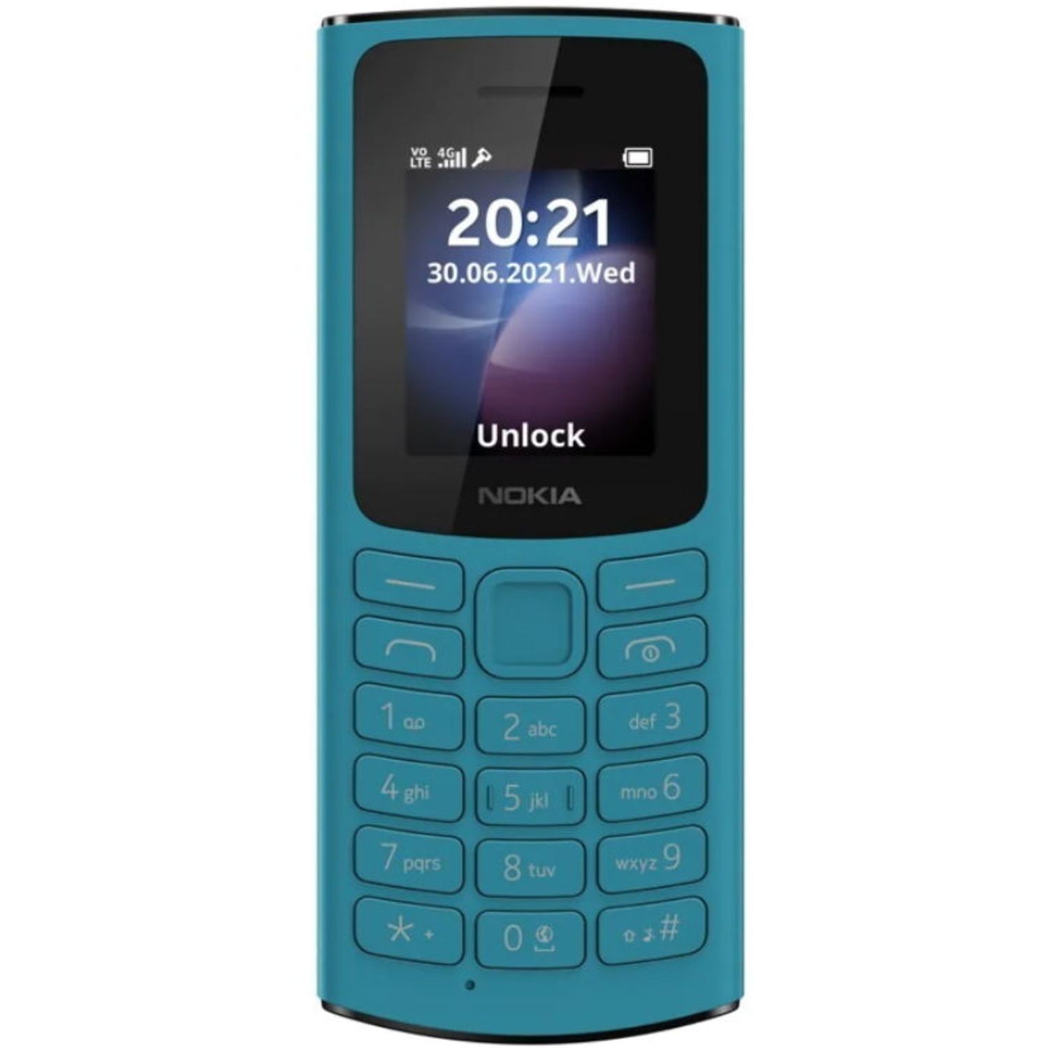Telefon mobil Nokia 105, Dual Sim, 4G (Albastru) fotografia produsului