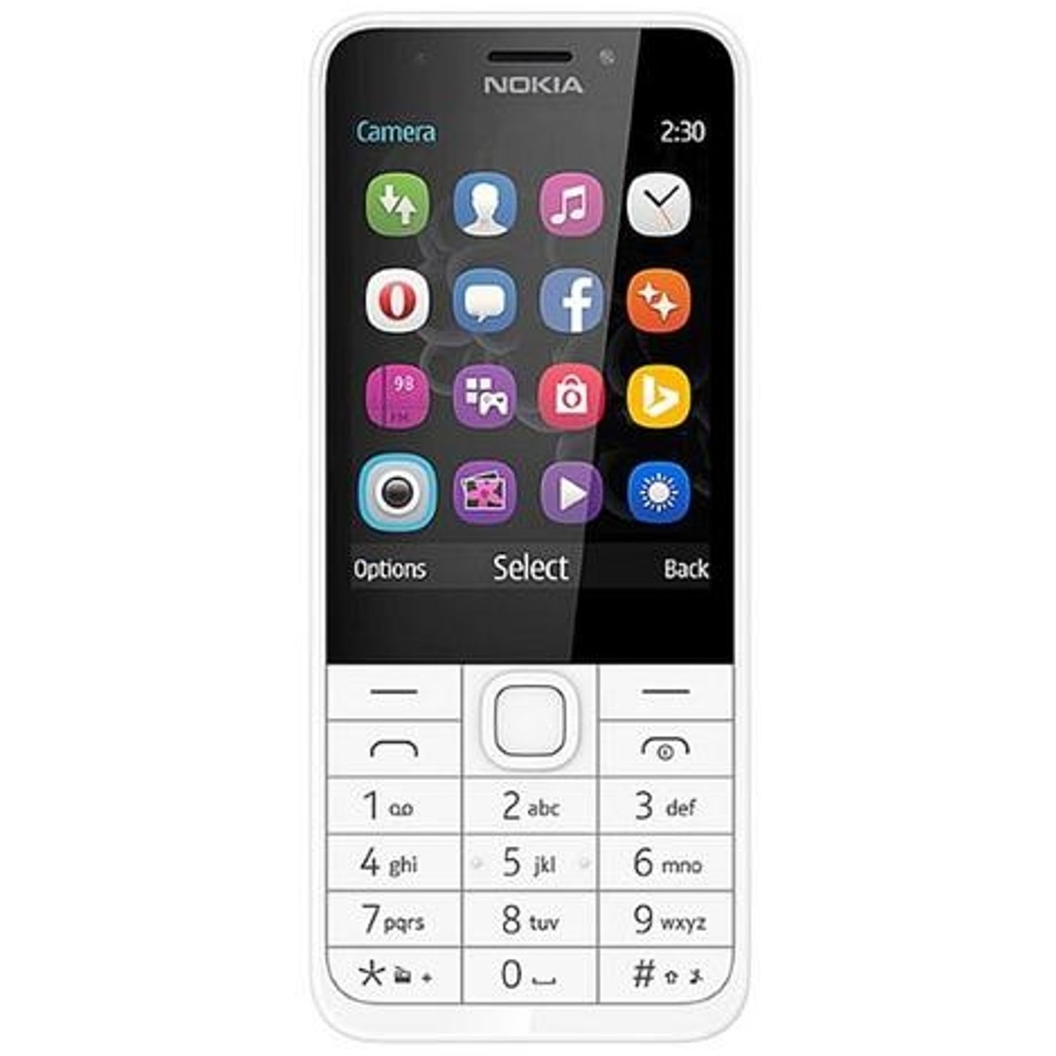 Telefon Mobil Nokia 230, TFT 2.8", 2MP, Dual Sim (Argintiu) fotografia produsului