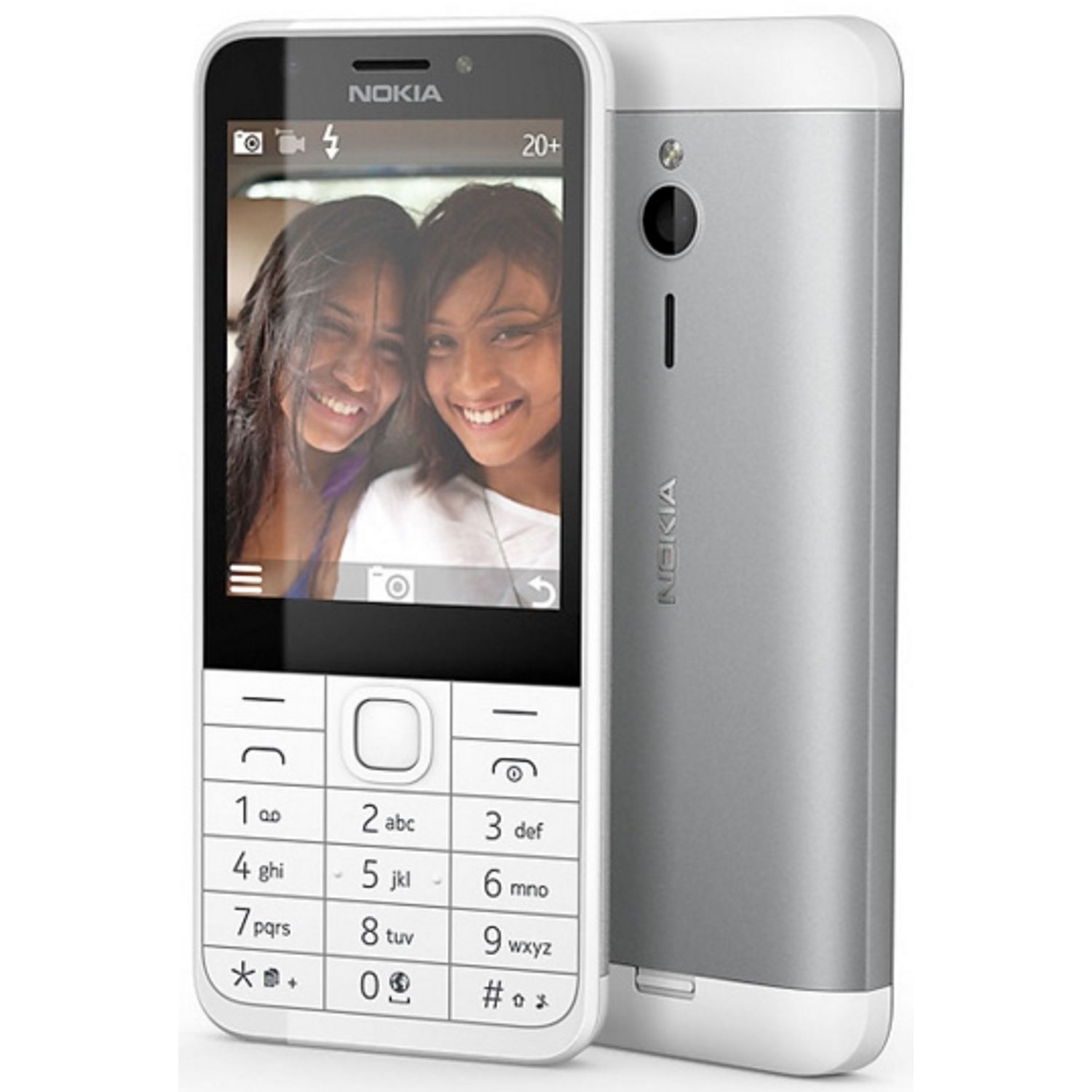 Telefon Mobil Nokia 230, TFT 2.8", 2MP, Dual Sim (Argintiu) fotografia produsului View 3 L