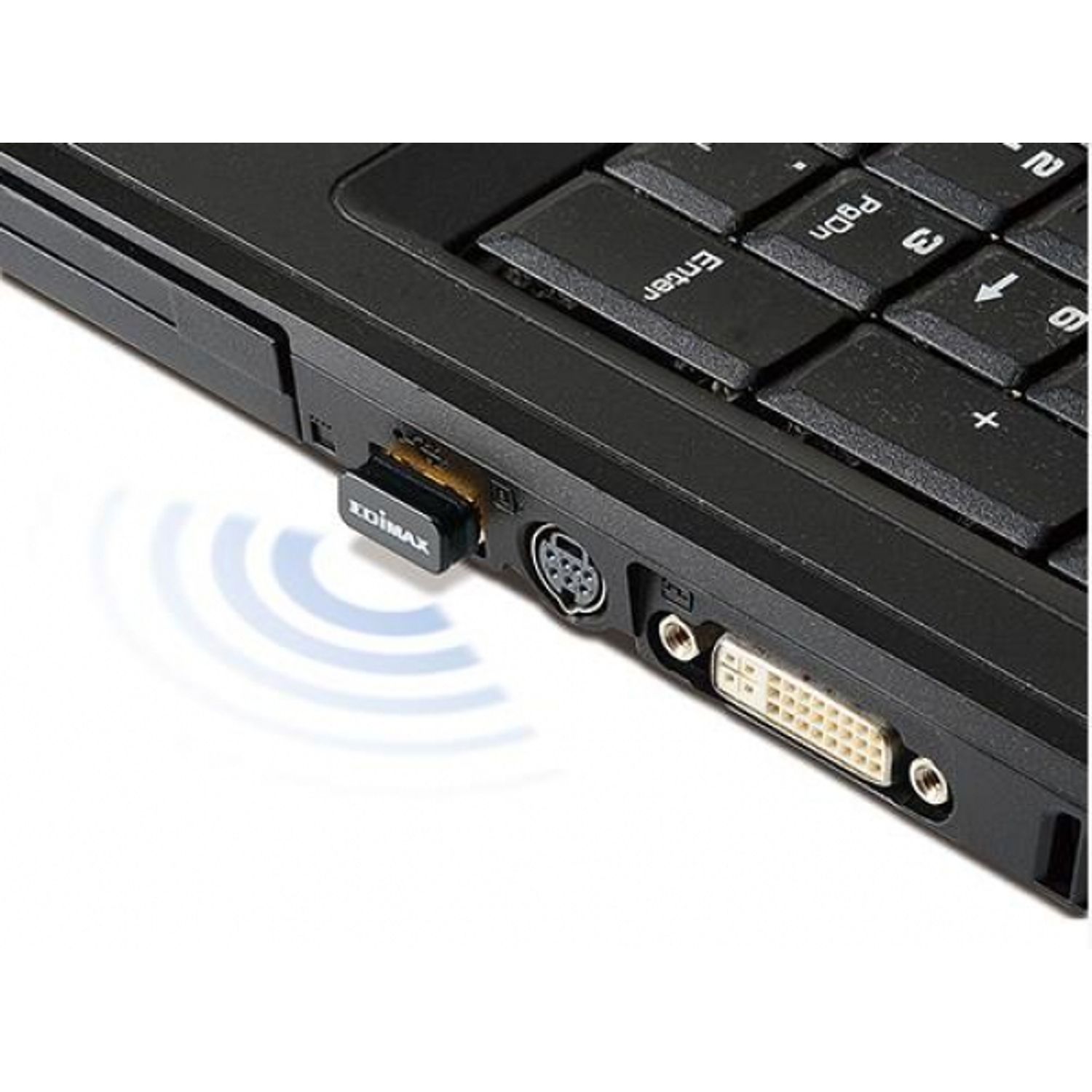 Adaptor Wireless Edimax EW-7811UN, 150 Mbps, Antena interna (Nano) fotografia produsului View 3 L