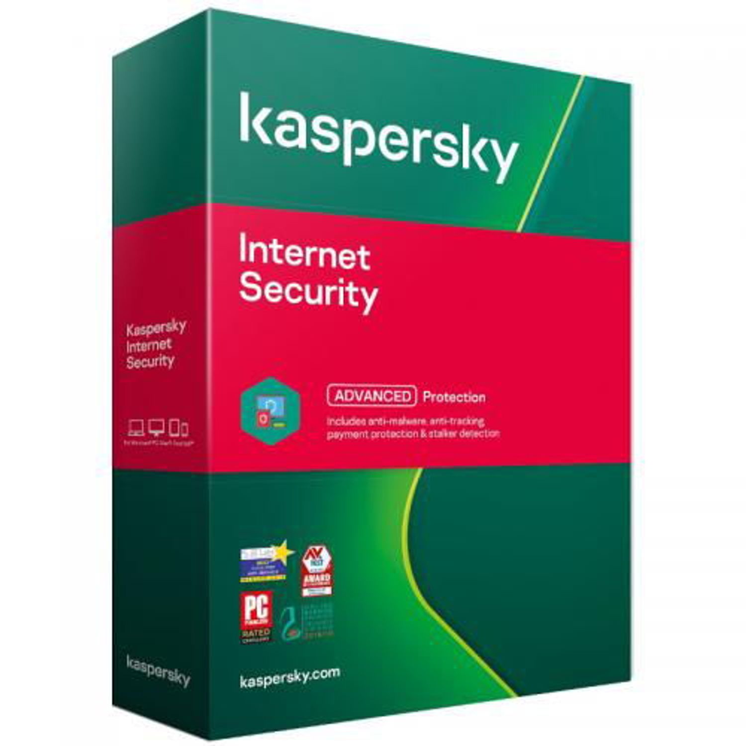 Kaspersky Internet Security, Eastern Europe Edition, 5PC/1an, Box/Retail fotografia produsului
