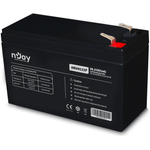Acumulator UPS nJoy HR09122F, 12V /9Ah, conectori T2 fotografia produsului View 2 S