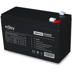 Acumulator UPS nJoy HR09122F, 12V /9Ah, conectori T2 fotografia produsului