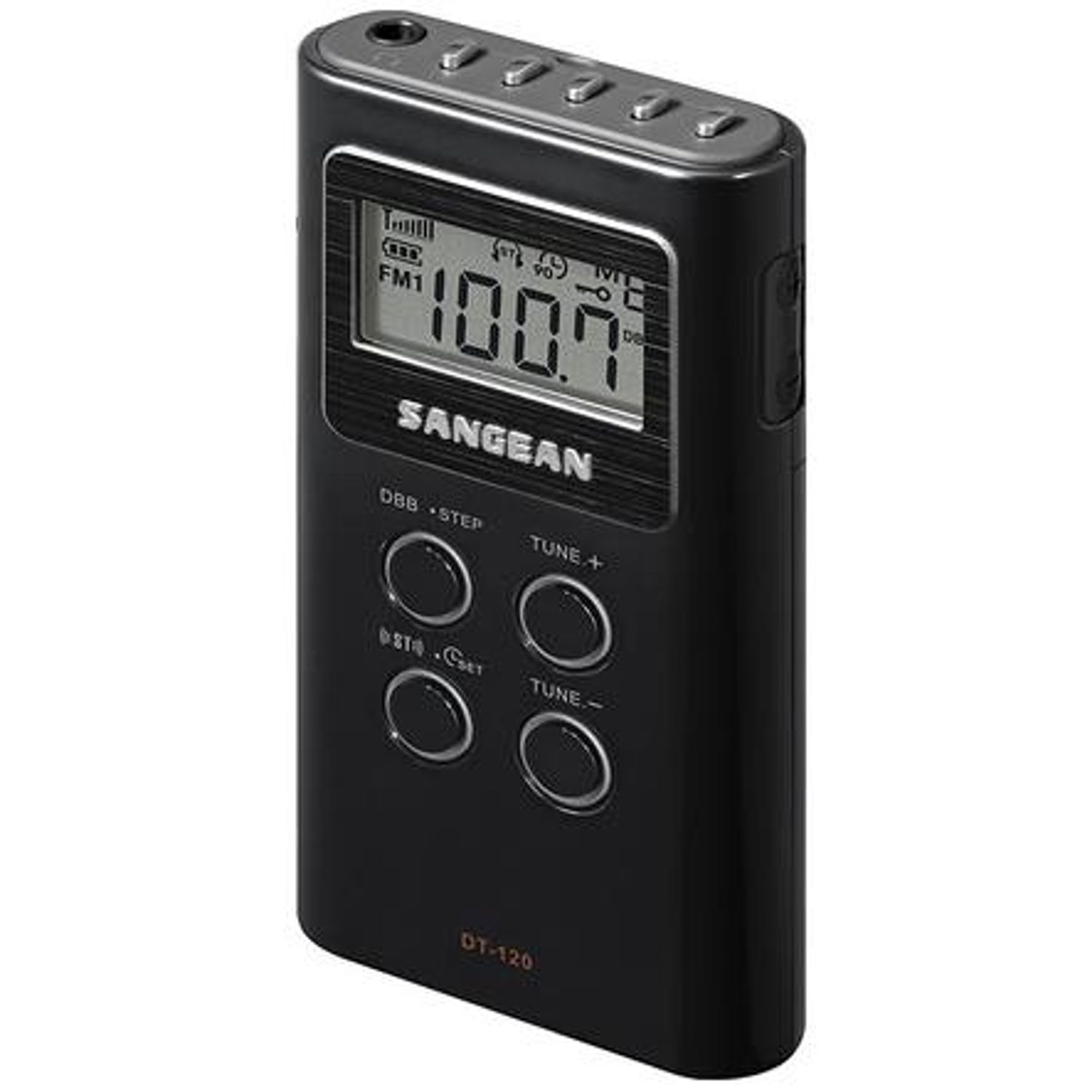 Radio Sangean DT-120B (Negru) fotografia produsului View 2 L