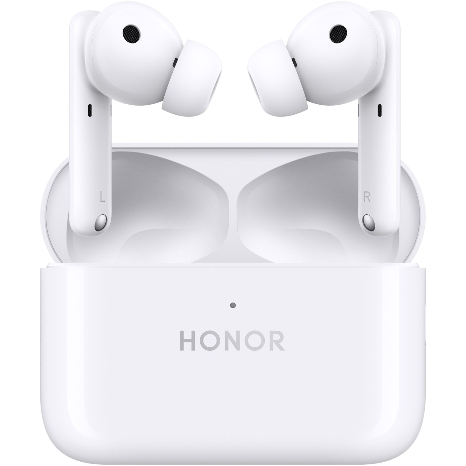 Casti True Wireless Honor EarBuds 2 Lite Otter-AT030, Bluetooth, Microfon, Reducerea zgomotului AI (Alb) fotografia produsului