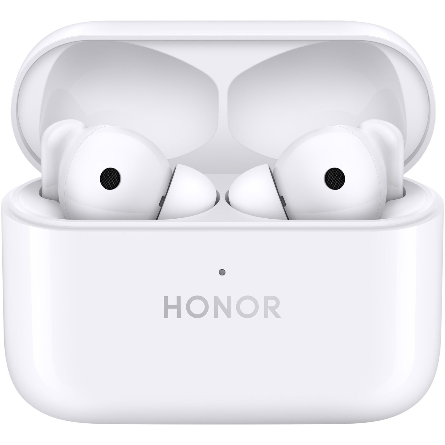 Casti True Wireless Honor EarBuds 2 Lite Otter-AT030, Bluetooth, Microfon, Reducerea zgomotului AI (Alb) fotografia produsului View 4 L
