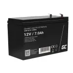 Acumulator Green Cell AGM04 12V 7Ah F2 fotografia produsului