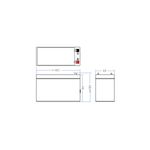 Acumulator Green Cell AGM04 12V 7Ah F2 fotografia produsului View 4 S