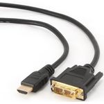 Cablu HDMI-DVI Gembird, 3m, CC-HDMI-DVI-10 fotografia produsului