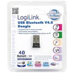 Adaptor Wireless LogiLink BT003, Bluetooth 4.0, USB 2.0, apt-X (Negru) fotografia produsului View 2 S