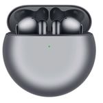 Casti True Wireless Huawei Freebuds 4 Hero-CT060, Bluetooth 5.2, Microfon dual, ANC (Argintiu) fotografia produsului View 4 S