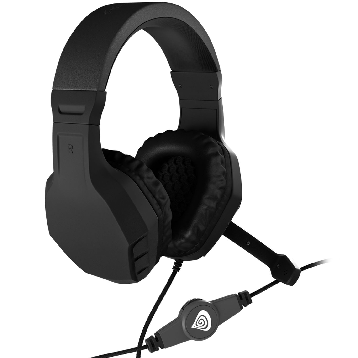 Casti Gaming Genesis Argon 200 (Negru) fotografia produsului View 3 L