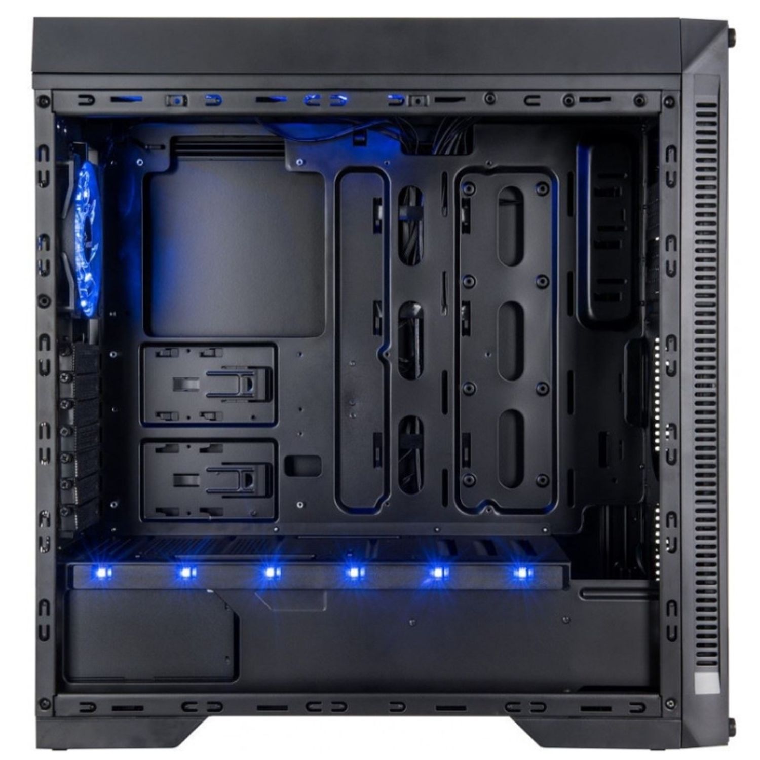 Carcasa Inter-Tech M-908 (Neagra) fotografia produsului View 6 L