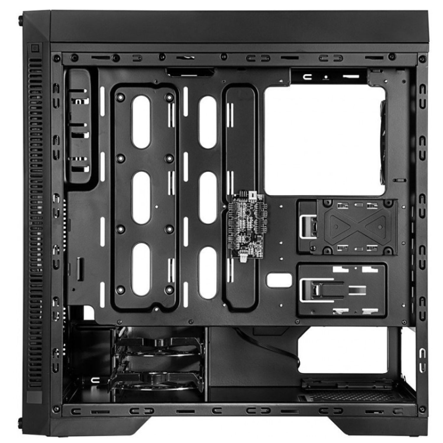 Carcasa Inter-Tech M-908 (Neagra) fotografia produsului View 7 L