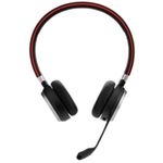 Casti Stereo Jabra Evolve 65 UC, Bluetooth, Microfon (Negru) fotografia produsului View 2 S
