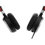 Casti Stereo Jabra Evolve 65 UC, Bluetooth, Microfon (Negru) fotografia produsului View 4 S