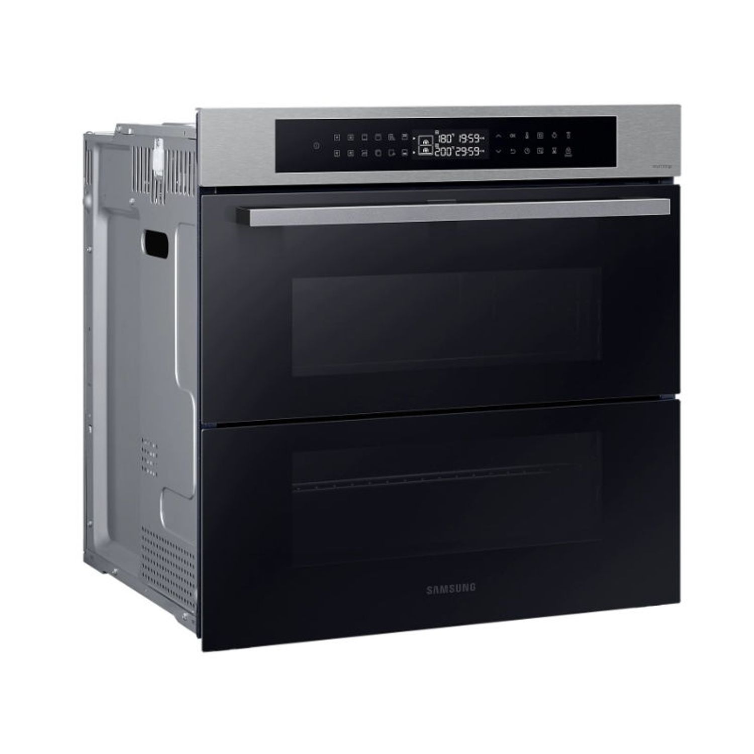 Cuptor incorporabil Bespoke Samsung NV7B4345VAS/U2, Electric, 76 l, Autocuratare catalitica, Dual Cook Flex, - 8806094422542 fotografia produsului View 3 L