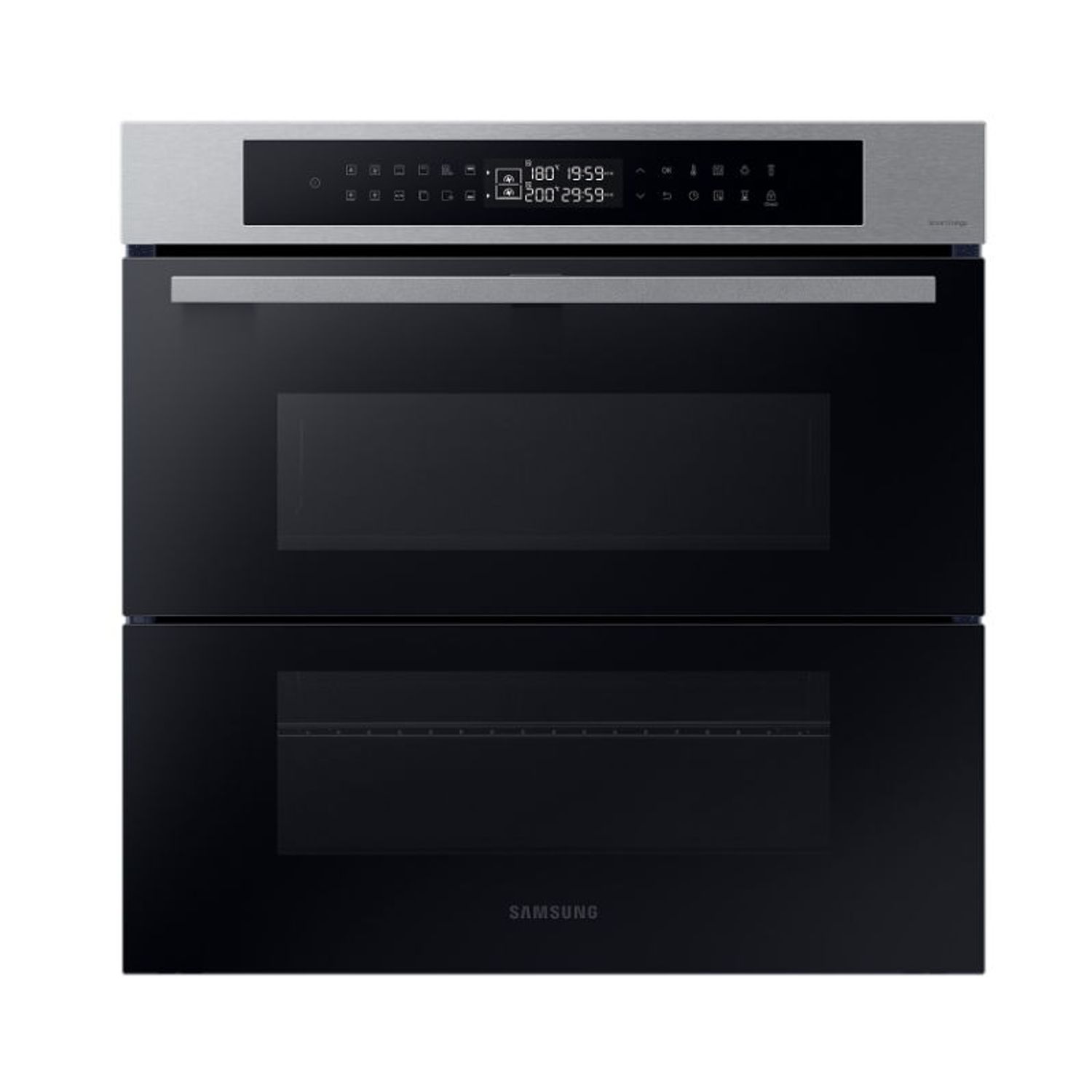 Cuptor incorporabil Bespoke Samsung NV7B4345VAS/U2, Electric, 76 l, Autocuratare catalitica, Dual Cook Flex, - 8806094422542 fotografia produsului