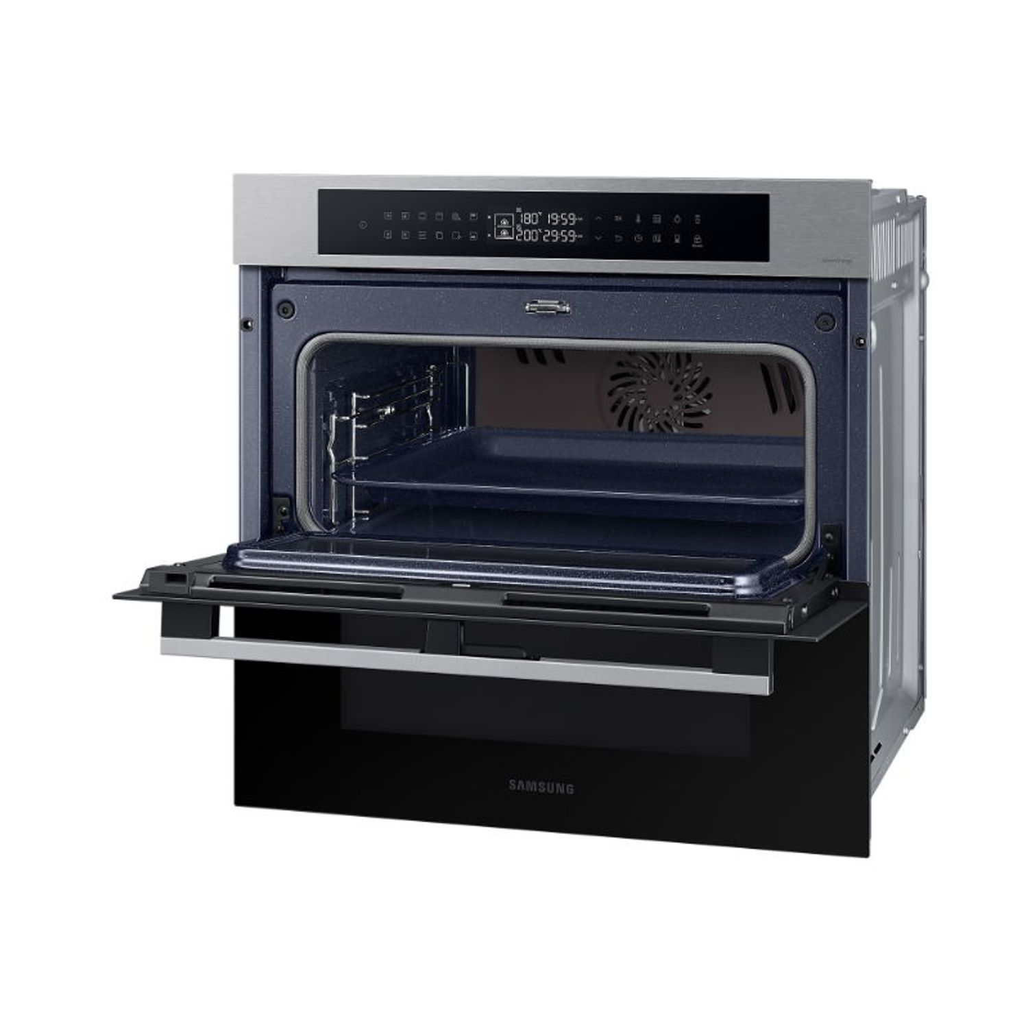 Cuptor incorporabil Bespoke Samsung NV7B4345VAS/U2, Electric, 76 l, Autocuratare catalitica, Dual Cook Flex, - 8806094422542 fotografia produsului View 9 L