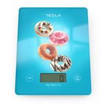 Cantar de bucatarie Tesla KS100BL, 5 kg (Albastru) fotografia produsului