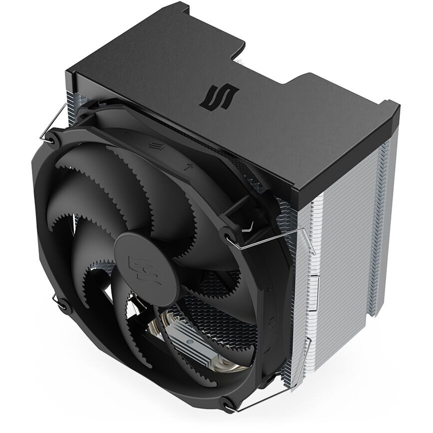 Cooler CPU SilentiumPC Fortis 5, compatibil Intel/AMD, ventilator 140mm PWM fotografia produsului View 8 L