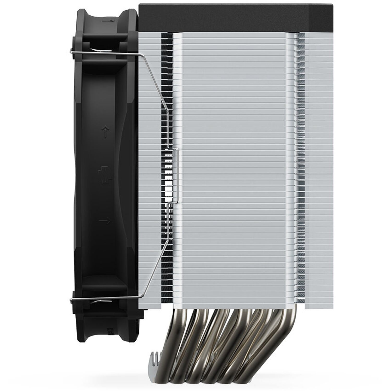 Cooler CPU SilentiumPC Fortis 5, compatibil Intel/AMD, ventilator 140mm PWM fotografia produsului View 12 L