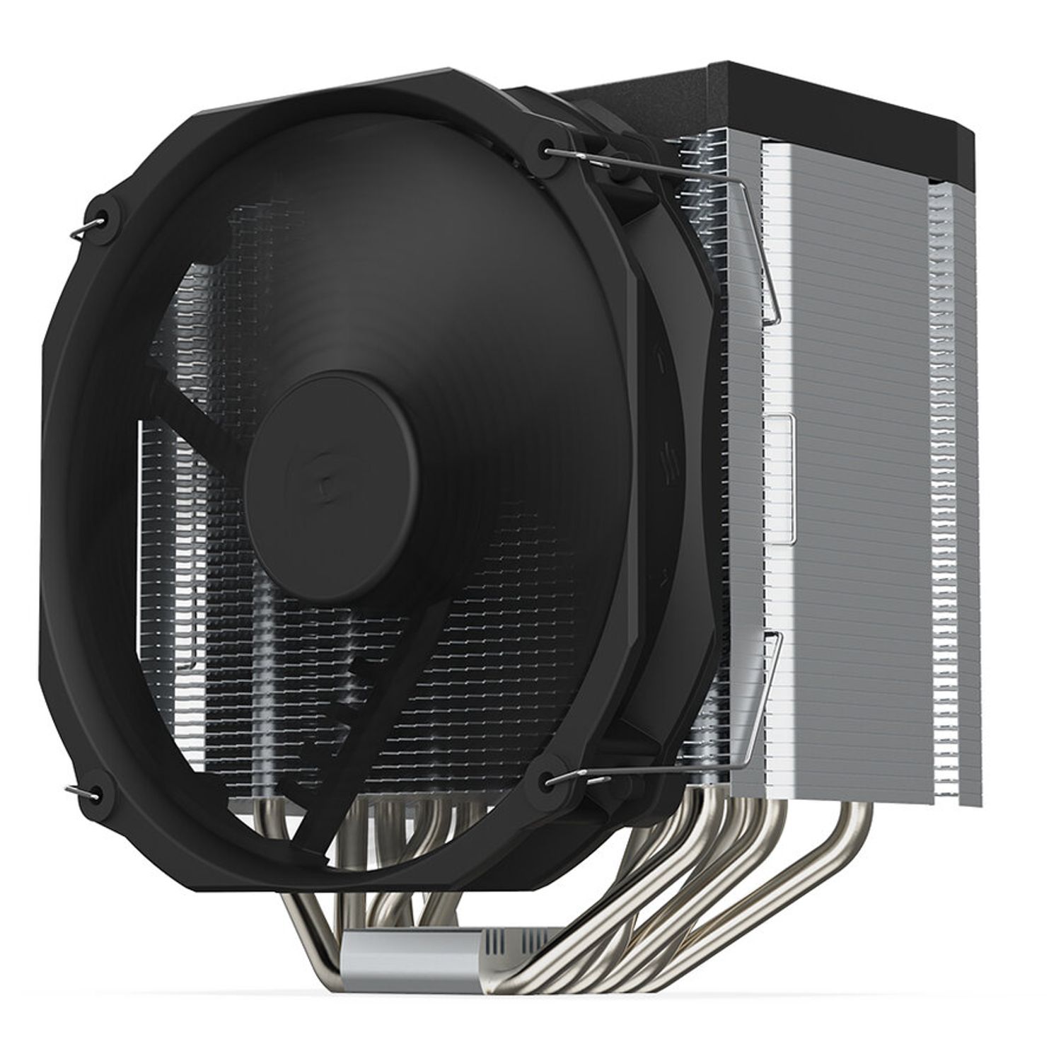 Cooler CPU SilentiumPC Fortis 5, compatibil Intel/AMD, ventilator 140mm PWM fotografia produsului View 3 L