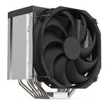 Cooler CPU SilentiumPC Fortis 5, compatibil Intel/AMD, ventilator 140mm PWM fotografia produsului View 6 S