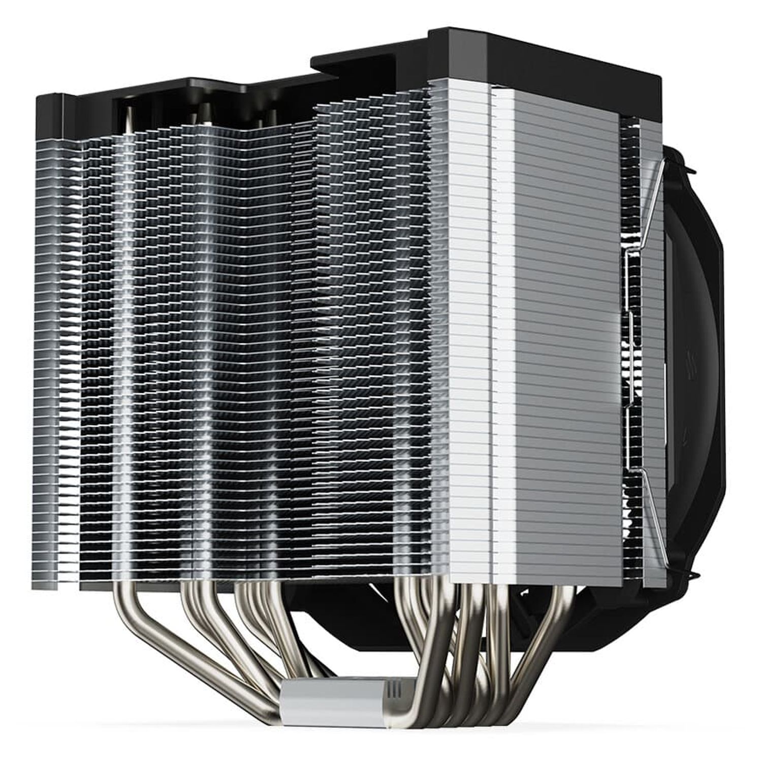 Cooler CPU SilentiumPC Fortis 5, compatibil Intel/AMD, ventilator 140mm PWM fotografia produsului View 11 L
