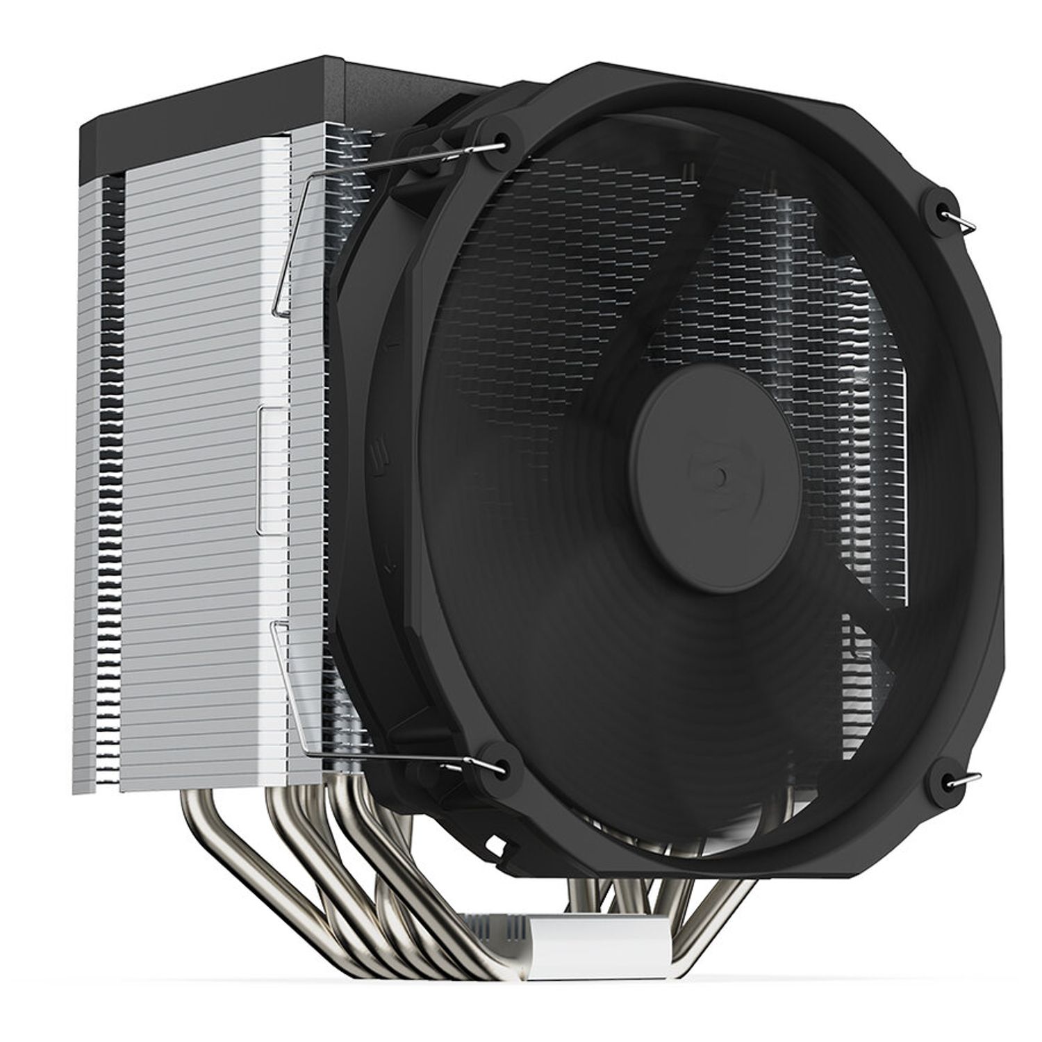 Cooler CPU SilentiumPC Fortis 5, compatibil Intel/AMD, ventilator 140mm PWM fotografia produsului View 5 L