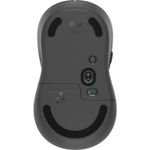 Mouse Logitech M650 L Silent, Bluetooth, Wireless, Bolt USB receiver, Graphite Mouse Wireless Logitech Signature M650 L, Bluetooth/USB (Gri) fotografia produsului View 5 S