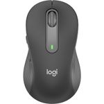 Mouse Logitech M650 L Silent, Bluetooth, Wireless, Bolt USB receiver, Graphite Mouse Wireless Logitech Signature M650 L, Bluetooth/USB (Gri) fotografia produsului