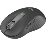 Mouse Logitech M650 L Silent, Bluetooth, Wireless, Bolt USB receiver, Graphite Mouse Wireless Logitech Signature M650 L, Bluetooth/USB (Gri) fotografia produsului View 2 S