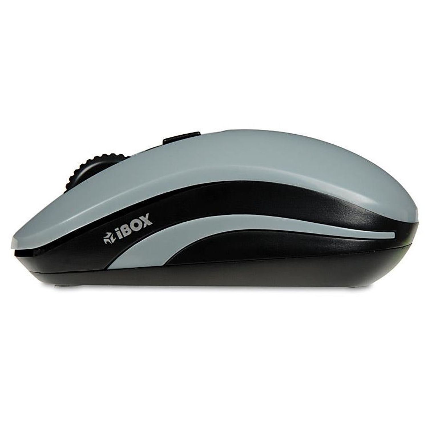 Mouse optic I-BOX LORIINI PRO, Wireless, Negru Mouse Wireless Optic I-BOX LORIINI PRO, USB, 1600 DPI (Gri) fotografia produsului View 2 L
