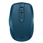 Mouse Wireless Logitech MX Anywhere 2S, midnight teal Mouse optic Logitech MX Anywhere 2S, Wireless, Bluetooth (Albastru inchis) fotografia produsului