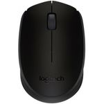 Mouse Logitech M171, Wireless, Negru Mouse Wireless Logitech M171, USB, 1000 DPI (Negru) fotografia produsului