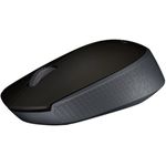 Mouse Logitech M171, Wireless, Negru Mouse Wireless Logitech M171, USB, 1000 DPI (Negru) fotografia produsului View 4 S
