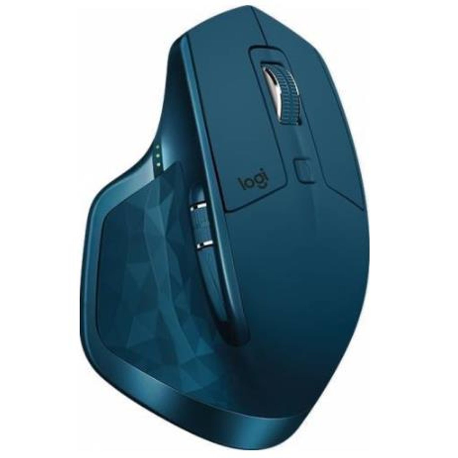 Mouse Wireless Logitech MX Master 2S, midnight teal Mouse optic Logitech MX Master 2S Gaming, Wireless (Albastru inchis) fotografia produsului View 3 L