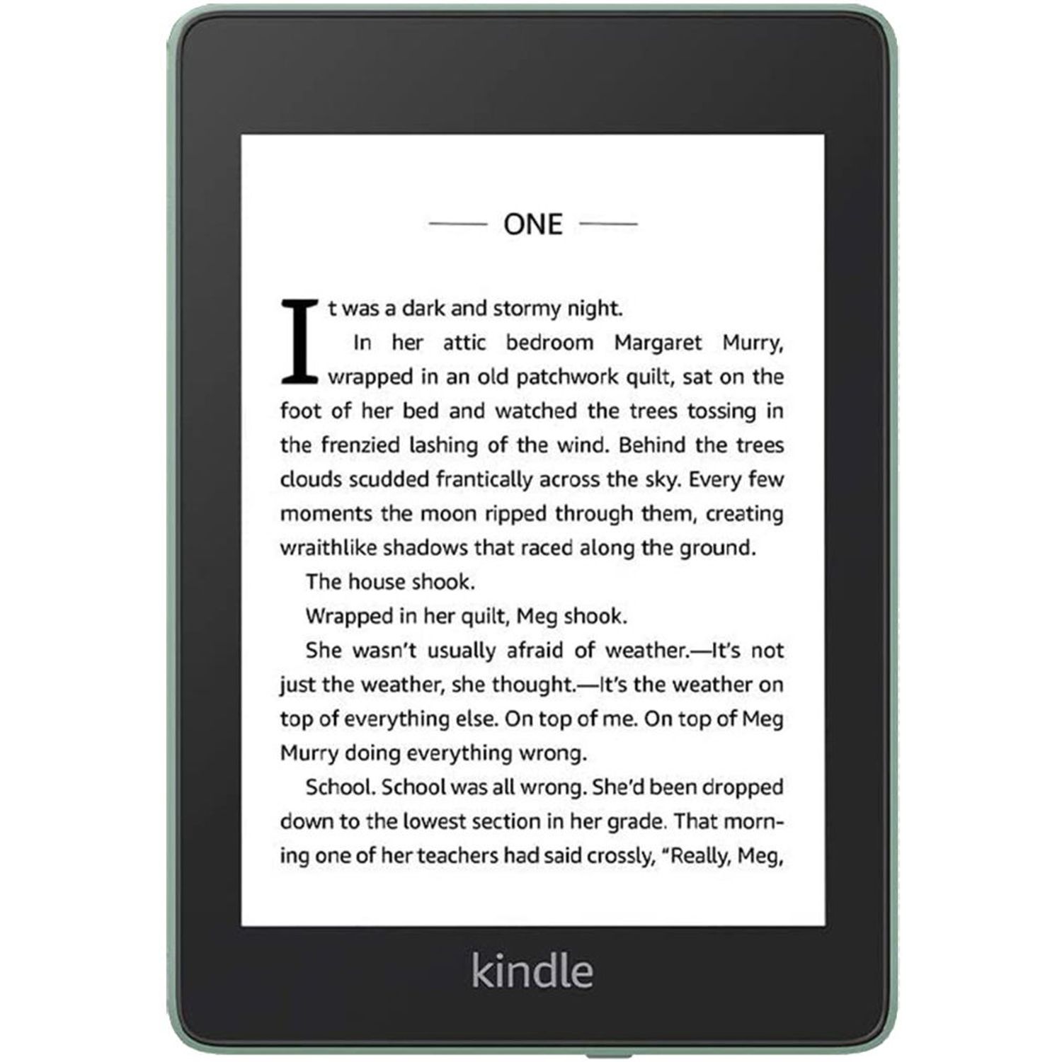 E-Book Reader Kindle PaperWhite 2018, Ecran Carta e-ink 6", Waterproof, 8GB, Wi-Fi (Verde) fotografia produsului View 2 L