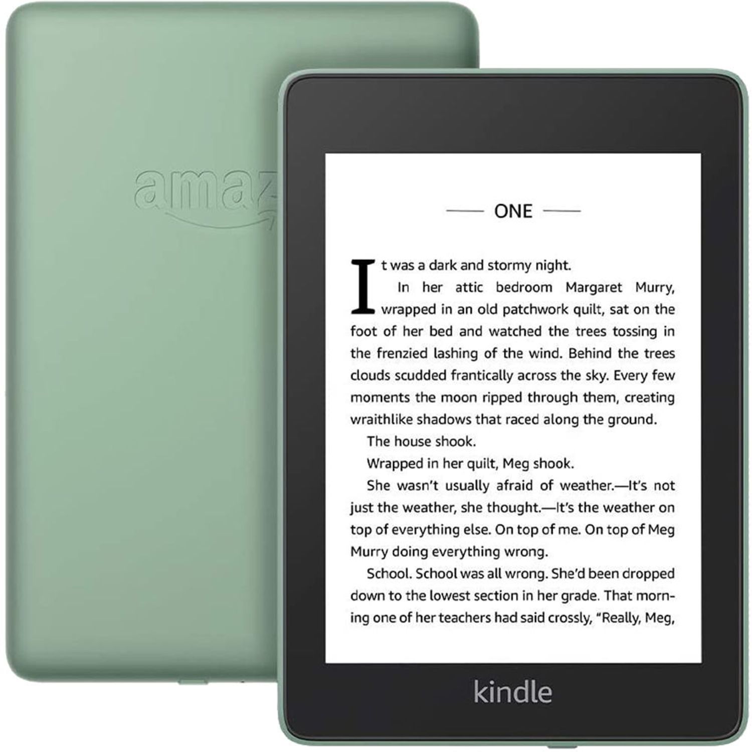 E-Book Reader Kindle PaperWhite 2018, Ecran Carta e-ink 6", Waterproof, 8GB, Wi-Fi (Verde) fotografia produsului