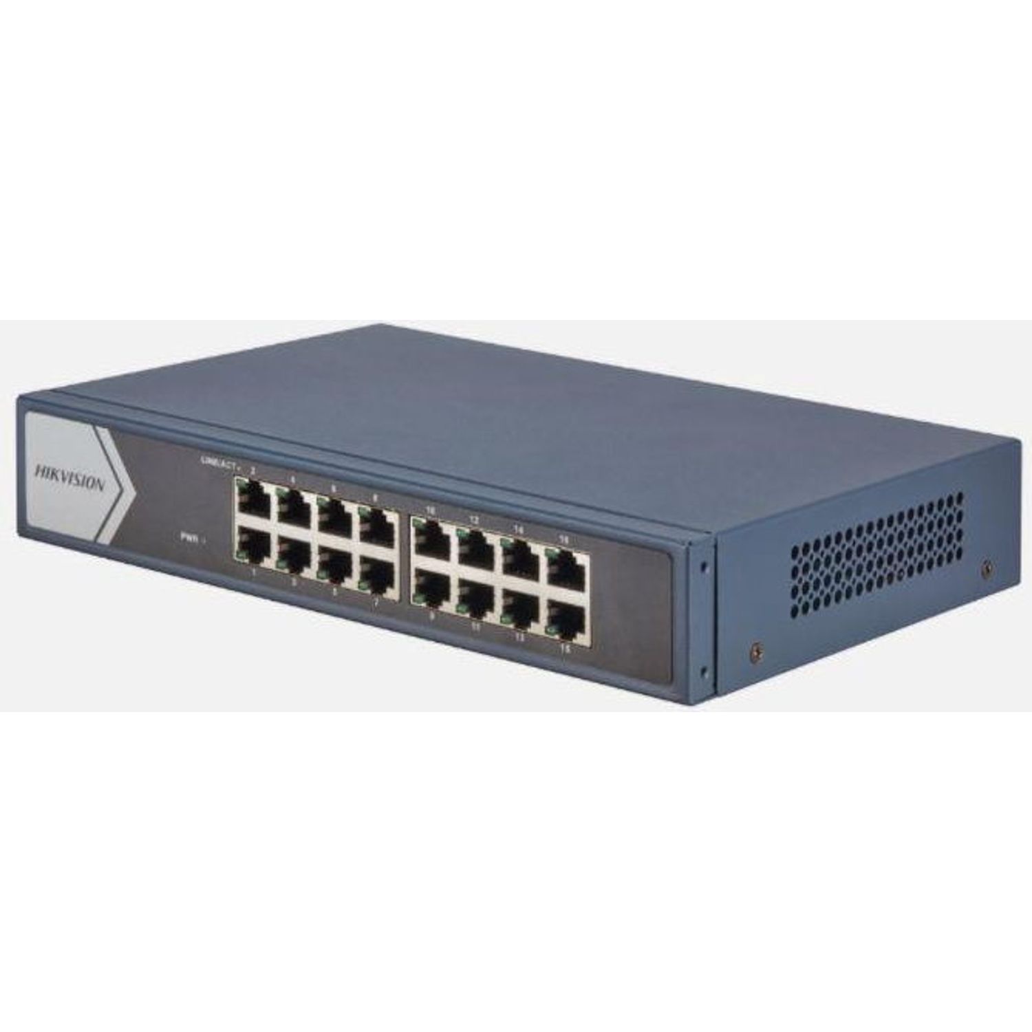 Switch Hikvision DS-3E0516-E(B), Gigabit, 16 porturi fotografia produsului