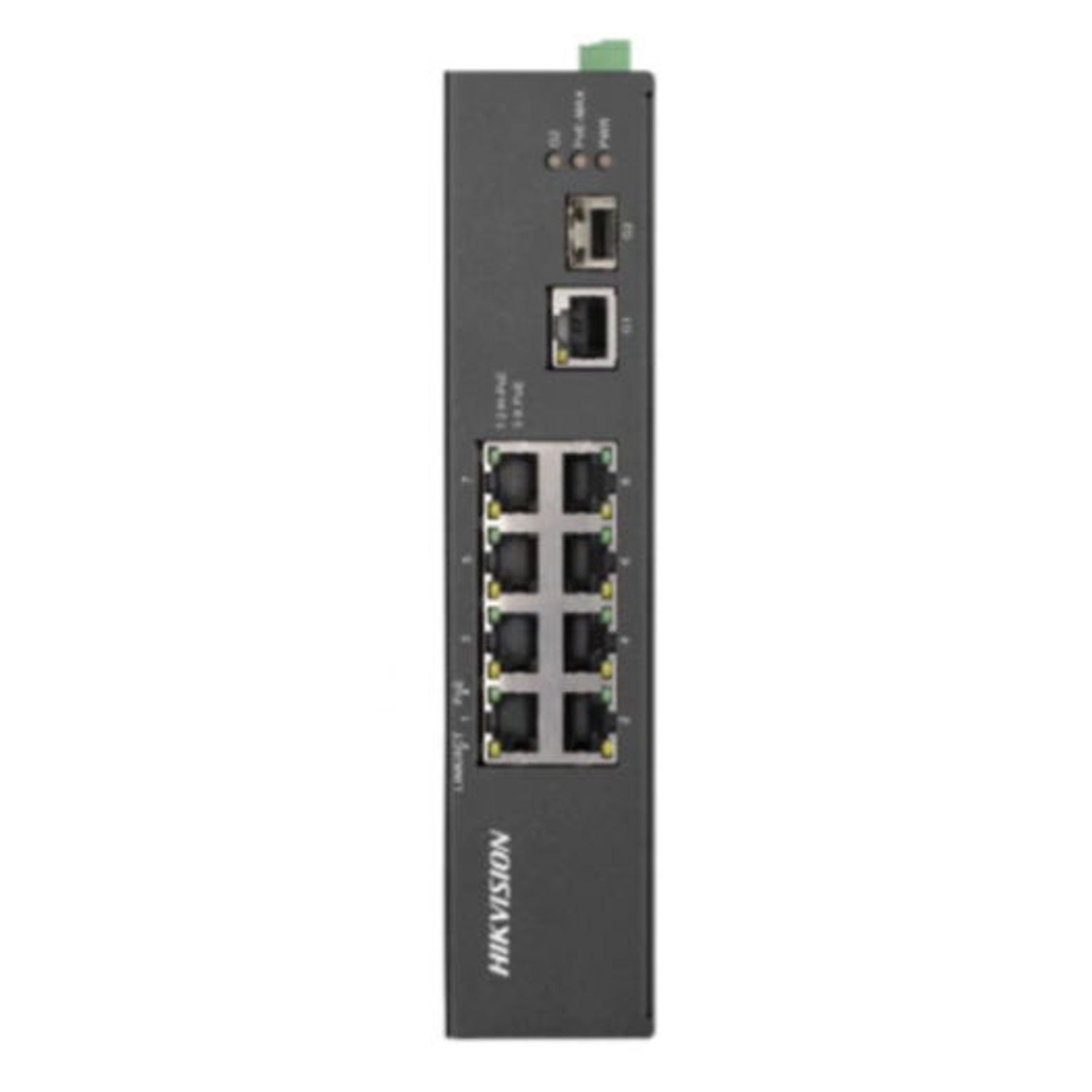 Switch Hikvision DS-3T0310HP-E/HS, 8 Porturi, PoE fotografia produsului