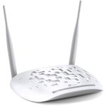 Router Wireless TP-LINK TD-W9970, 300 Mbps, 2 Antene externe (Alb) fotografia produsului View 3 S