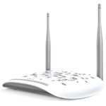 Router Wireless TP-LINK TD-W9970, 300 Mbps, 2 Antene externe (Alb) fotografia produsului View 2 S
