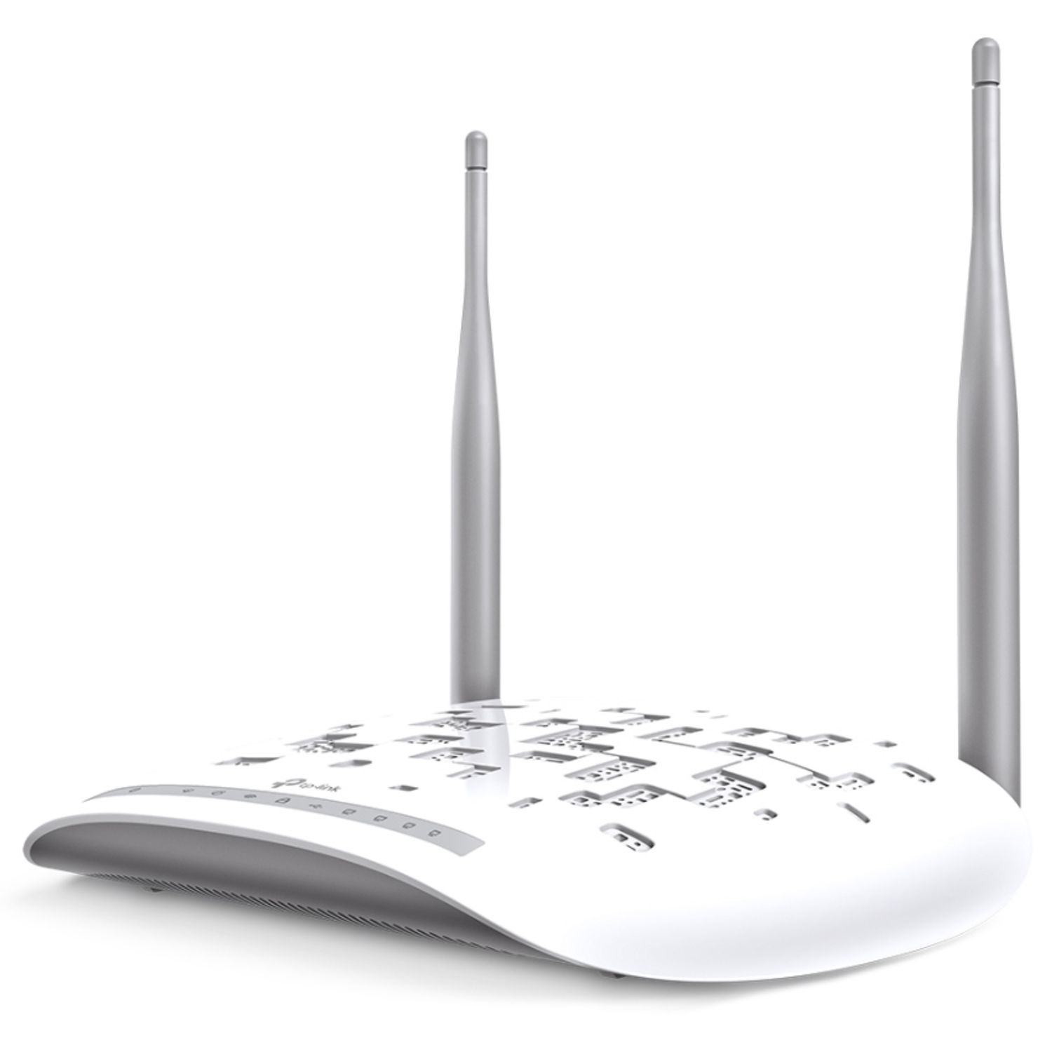 Router Wireless TP-LINK TD-W9970, 300 Mbps, 2 Antene externe (Alb) fotografia produsului View 2 L