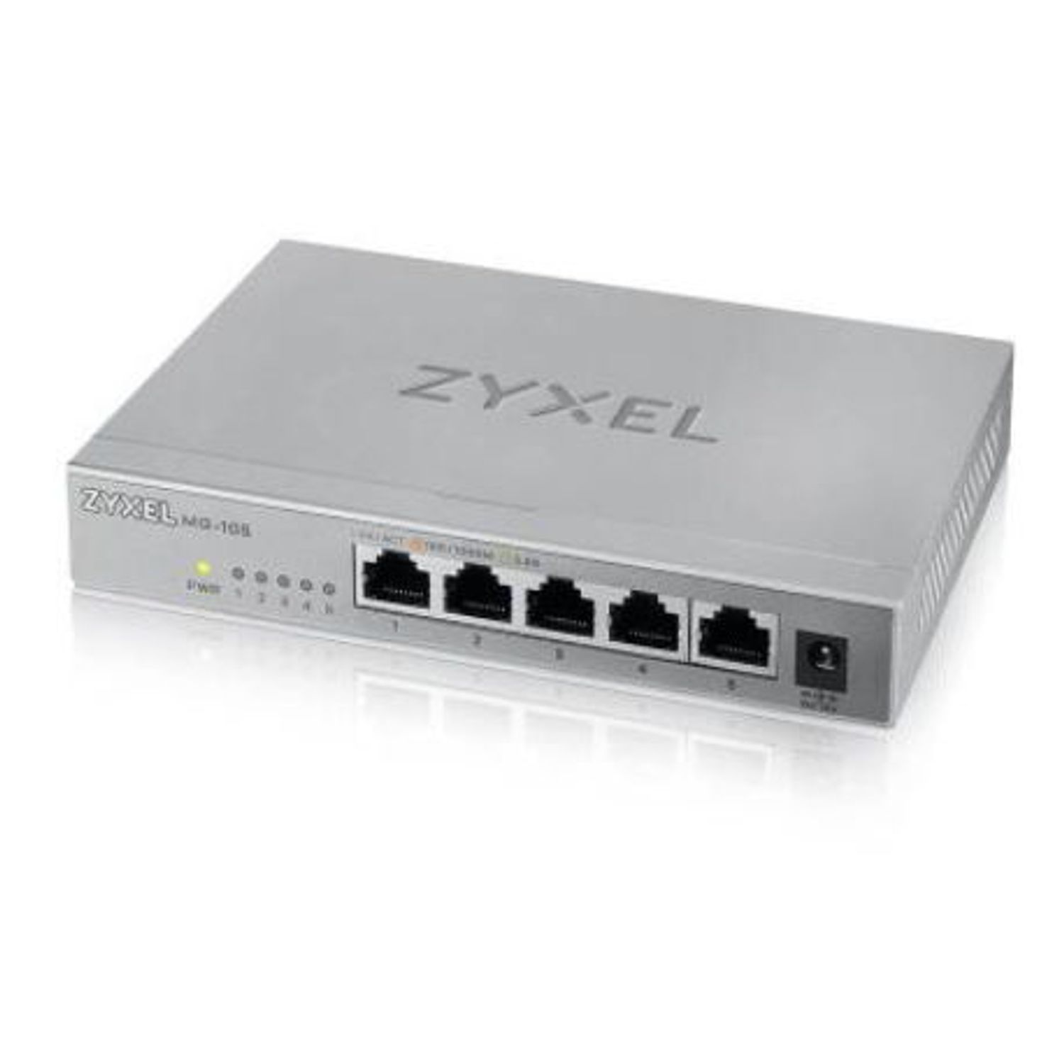 Switch Zyxel MG-105-ZZ0101F, 5 Porturi fotografia produsului View 2 L