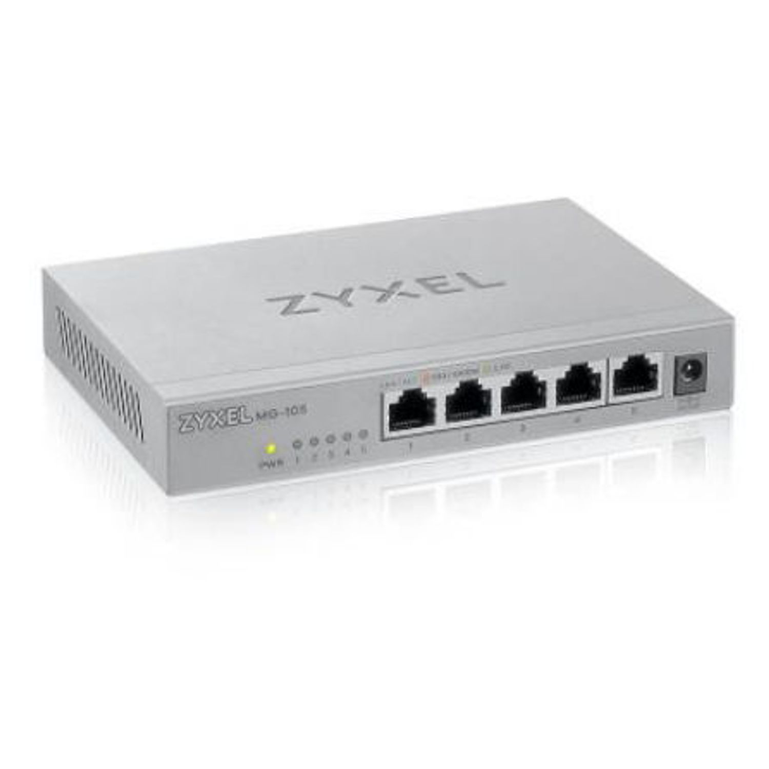 Switch Zyxel MG-105-ZZ0101F, 5 Porturi fotografia produsului View 3 L